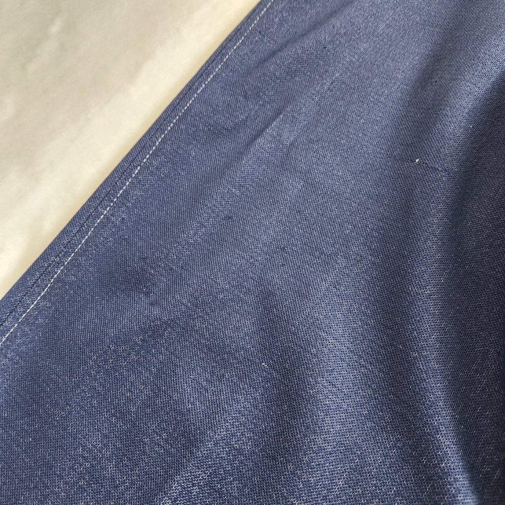 Vintage 80s Cricket Lane Denim Look Pants Stretch Dark Blue // Size 20 - Picture 11 of 11